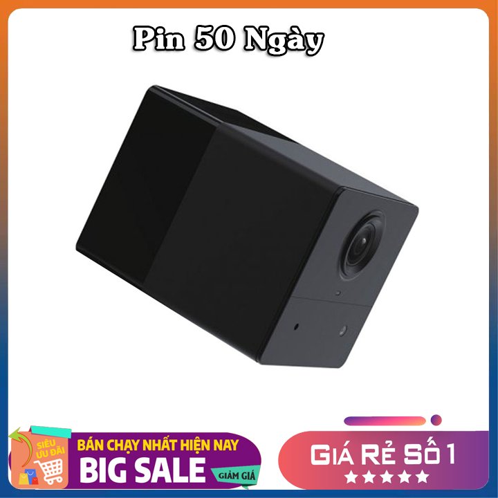 Camera EZMini Pin 50 ngày Full HD – Âm thanh 2 chiều – Siêu nhỏ